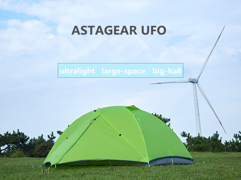 Cheap Goat Tents ASTA GEAR Outdoor Camping Tent Large Space Ultrlight Hiking Backpacking Waterproof UFO